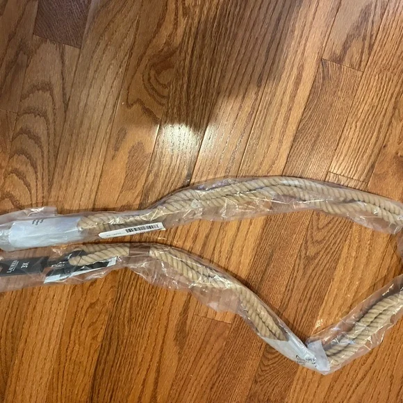 Ralph Lauren Tan and Brown Rope Belt - Picture 3 of 5